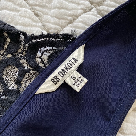 BB Dakota blue dress with lace. M. - Picture 5 of 5